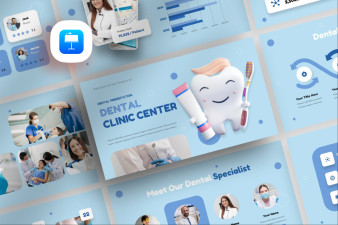 Dental Clinic Center Keynote Template